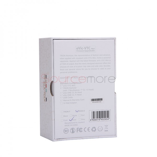 Joyetech eVic-VTC Mini Kit with TRON Atomizer - Golden