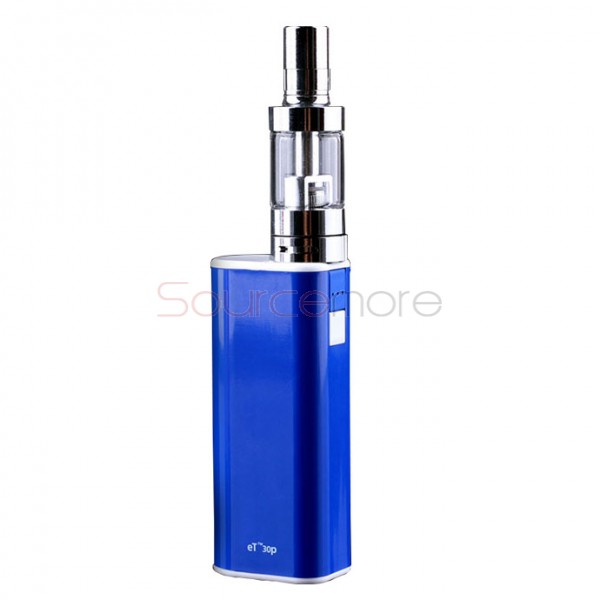 ECT eT 30P Starter Kit eT 30P 2200mah Built-in Battery with 2.5ml Fog Mini Atomizer-Blue
