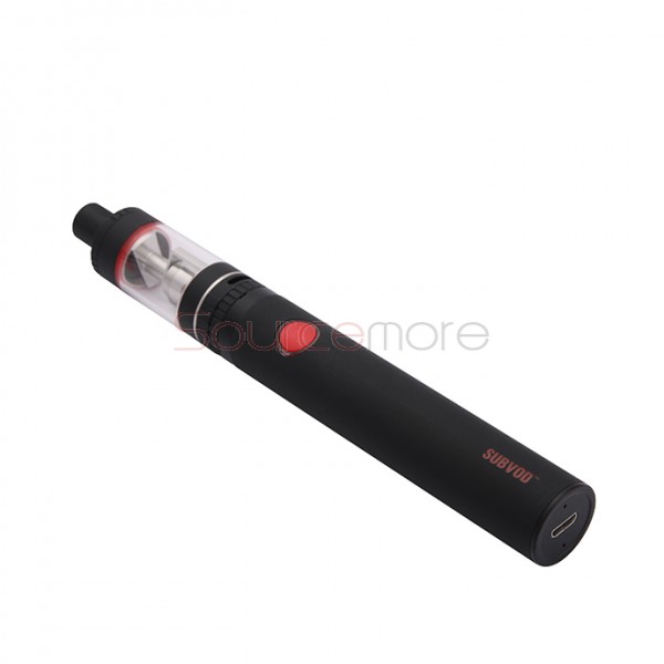 Kanger SUBVOD Starter Kit 1300mah SUBVOD Battery with 3.2ml Nano Atomizer(SSOCC Coil Head)  - Black