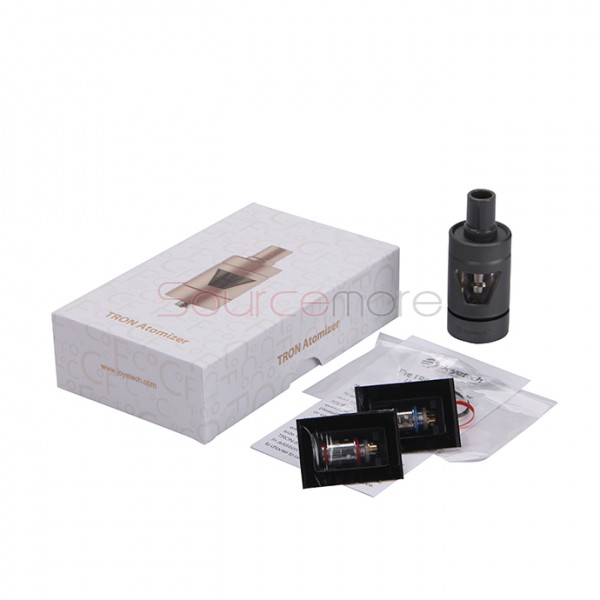 Joyetech Tron-S Atomizer 4.0ml Hidden Adjustable Airflow Side Ejuice View Window-Gray