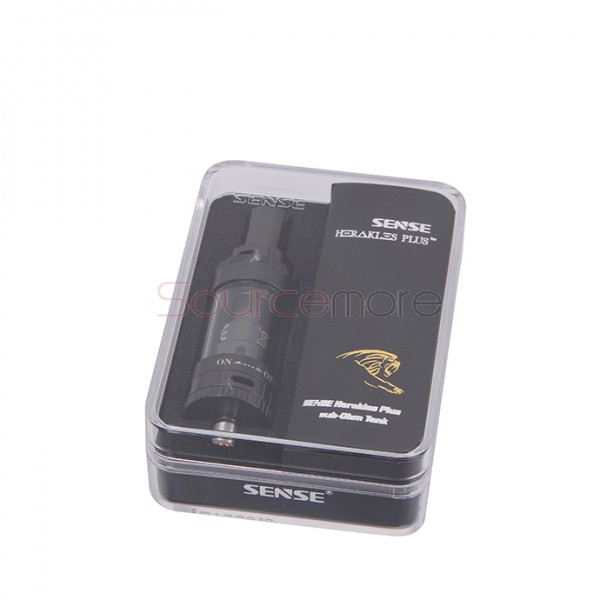  Sense Herakles Plus 3.6ml Tank Top Airflow&Filling Tri Parallel Coil Design Clearomizer-Black