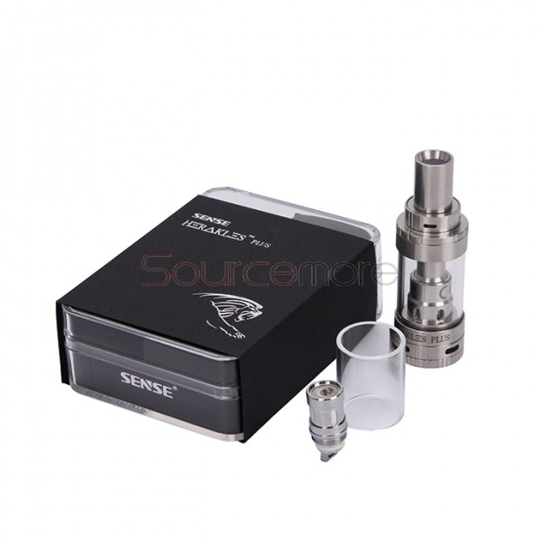  Sense Herakles Plus 3.6ml Tank Top Airflow&Filling Tri Parallel Coil Design Clearomizer-Silver