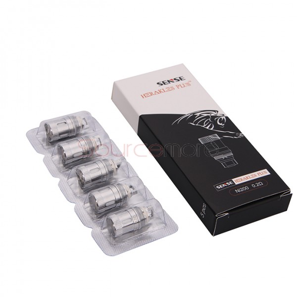  Sense Replacement TC Coils for Herakles Plus 0.2ohm Ni200 Tmeperature Sensing Coil 5pcs