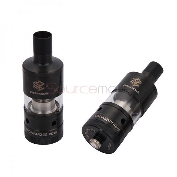 Steam Crave Aromamizer RDTA SC200 6ml- 2-Post Deck-Black