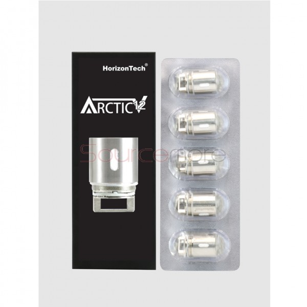 Horizon Kanthal Vertical 12-Coil Replacement Coil Head for Arctic V12 Tank 5pcs-0.3ohm