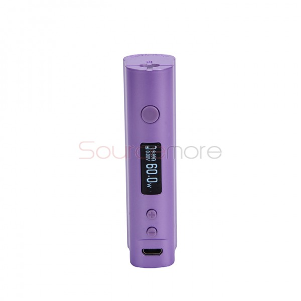 Kangertech TOPBOX Nano 60W TC Mod Kit KBox Nano Temperature Control Mod with 3.2ml TOPTANK Nano Clearomizer- Purple