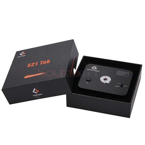 Geek Vape 521 Tab Digital Multifunction Coil Master Powered by 18650 Cell-Black