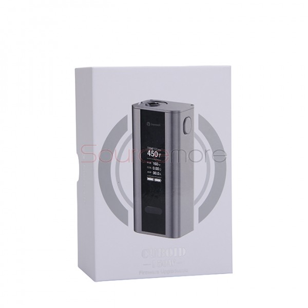 Joyetech  CUBOID 150W TC Mod 510 Connection Firmware Upgradeable Temperature Mod with OLED Screen-Stainless Steel