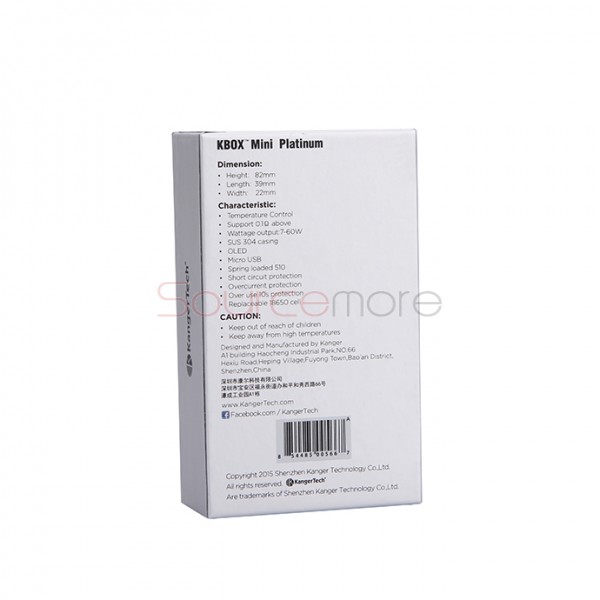 Kanger KBOX Mini Platinum Mod