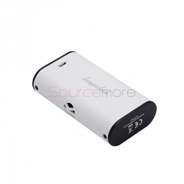 Kanger  KBOX 70W VW/TC Box Mod 4000mah Built-in Battery Spring-loaded 510 Connection Micro USB Charging Mod-White