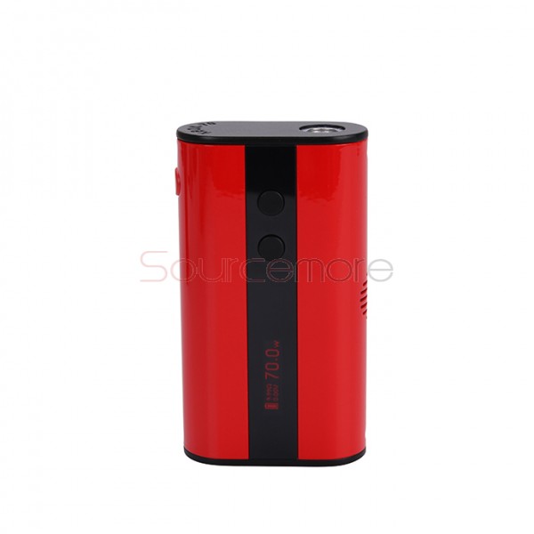 Kanger  KBOX 70W VW/TC Box Mod 4000mah Built-in Battery Spring-loaded 510 Connection Micro USB Charging Mod-Red