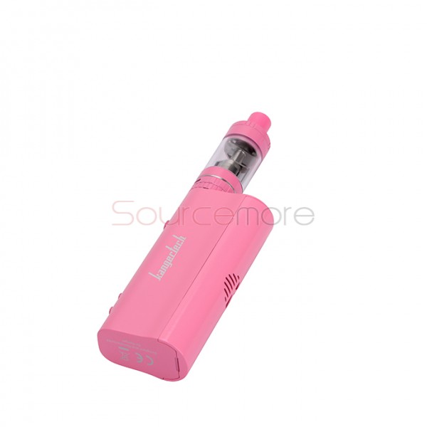 Kangertech TOPBOX Nano 60W TC Mod Kit KBox Nano Temperature Control Mod with 3.2ml TOPTANK Nano Clearomizer- Pink