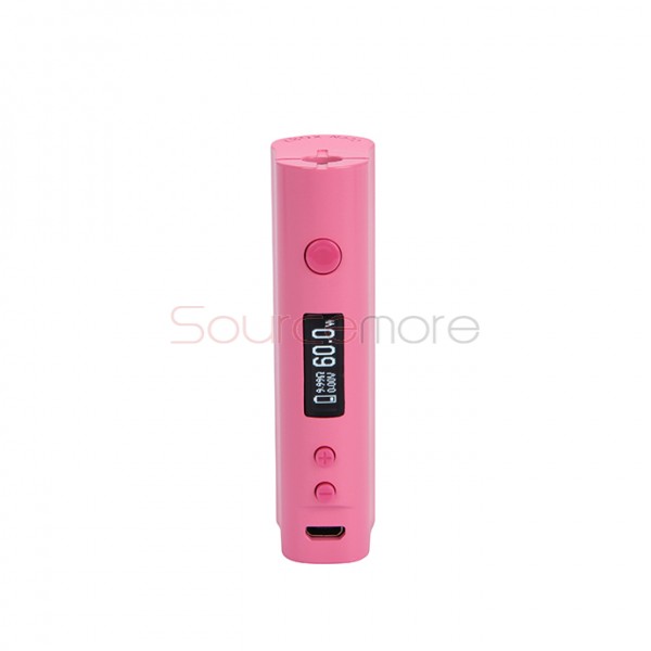 Kangertech TOPBOX Nano 60W TC Mod Kit KBox Nano Temperature Control Mod with 3.2ml TOPTANK Nano Clearomizer- Pink