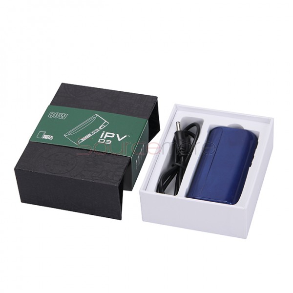 Pioneer4You IPV D3 TC 80W  Box Mod YiHi SX150H Chip Single 18650 Battery Cell-Blue