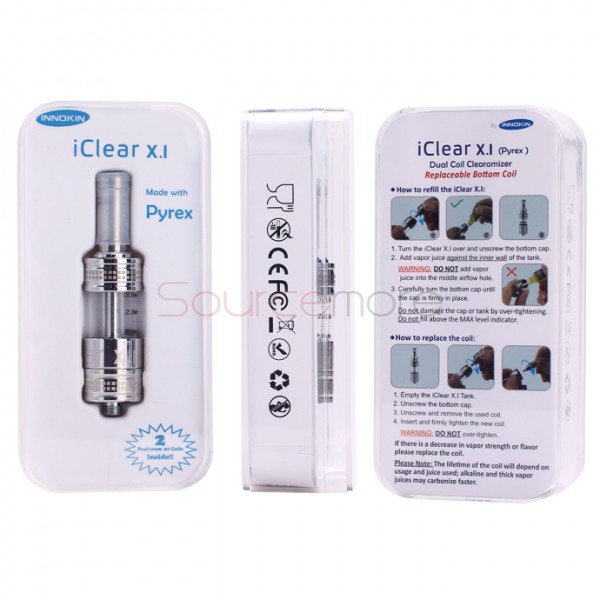 Innokin iClear X.I. Atomizer - stainless steel