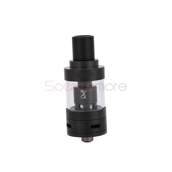 Sense Baijiada Mermaid Clearomizer 2.0ml Adjustable Airflow Bottom Filling Sub Ohm Tank-Black