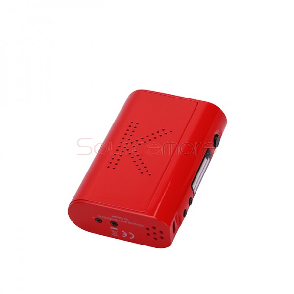 Kanger  KBOX 200W VW/TC Box Mod Powered by Dual 18650 Cells Spring-loaded 510 Connection-Red