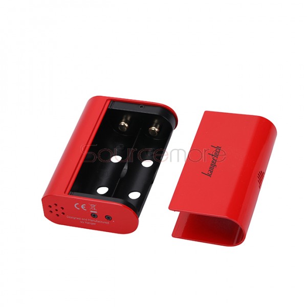 Kanger  KBOX 200W VW/TC Box Mod Powered by Dual 18650 Cells Spring-loaded 510 Connection-Red