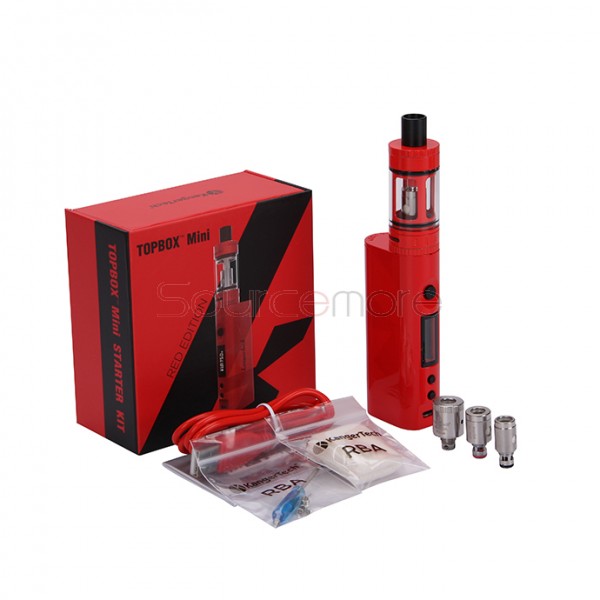 Kanger Topbox Mini Kit with Toptank Mini - Red