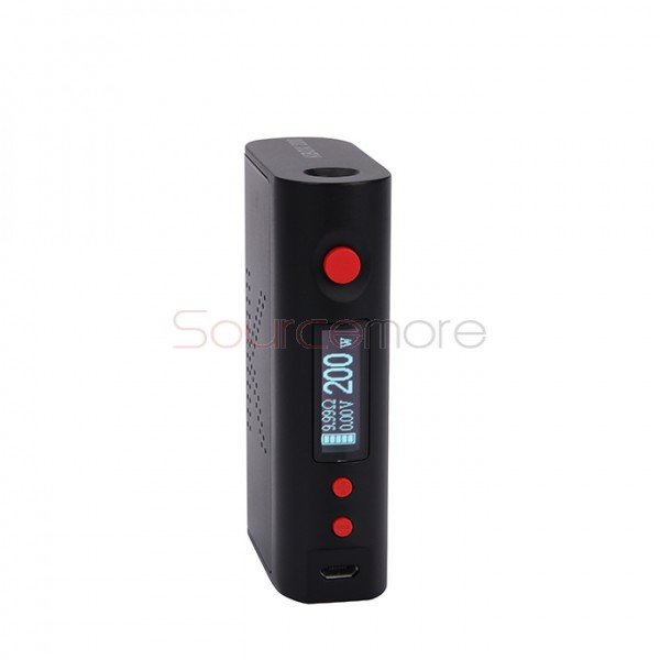 Kanger  KBOX 200W VW/TC Box Mod Powered by Dual 18650 Cells Spring-loaded 510 Connection-Black