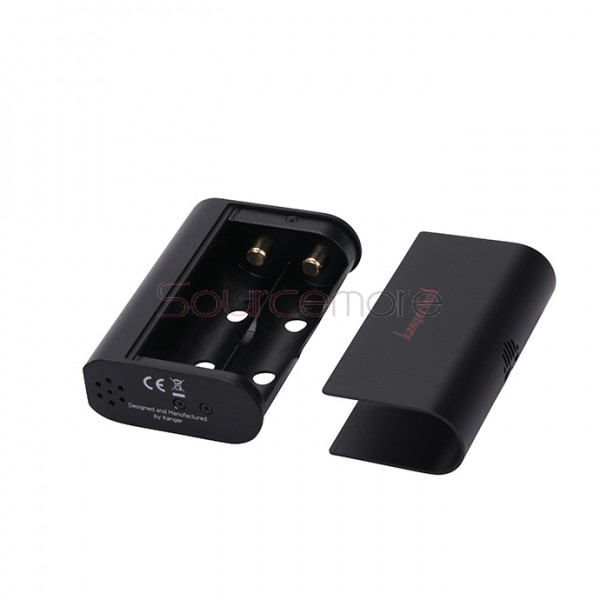 Kanger  KBOX 200W VW/TC Box Mod Powered by Dual 18650 Cells Spring-loaded 510 Connection-Black