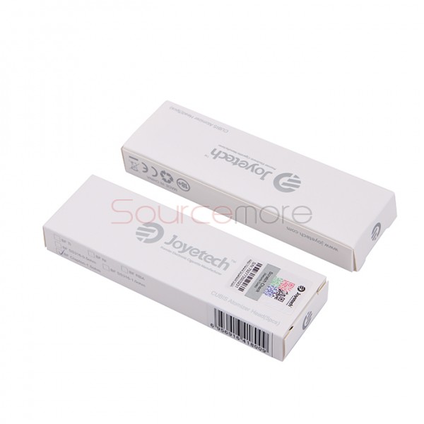 Joyetech Bottom Feeding Replacement Coil Head BF SS316 Mouth Inhale Coil for CUBIS Atomizer 5pcs-1.0ohm