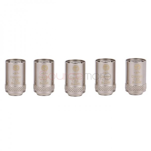 Joyetech Bottom Feeding Replacement Coil Head BF Clapton Mouth Inhale Coil for CUBIS Atomizer 5pcs-1.5ohm