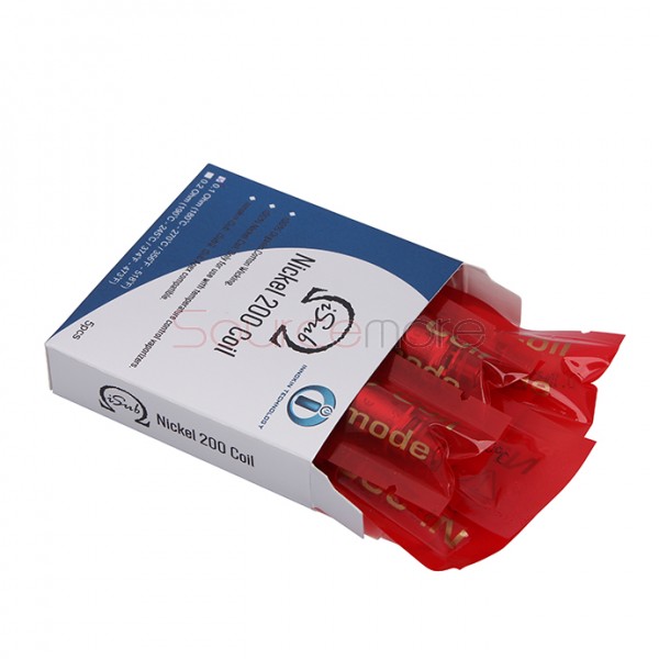 Innokin Ni200 Temperature Sensing Replacement Coil Head for iSub Series Tank 5pcs-0.1ohm