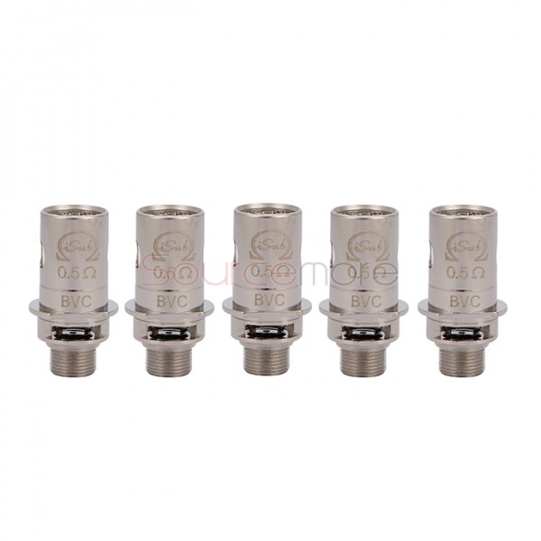 Innokin Clapton BVC Replacement Coil Head for iSub Series Tank 5pcs-0.5ohm