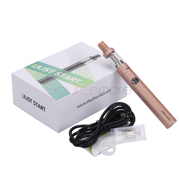 Eleaf iJust Start Kit Single Button 1300mah iJust Battery with 2.3ml GS Air 2 Atomizer-Rose Gold