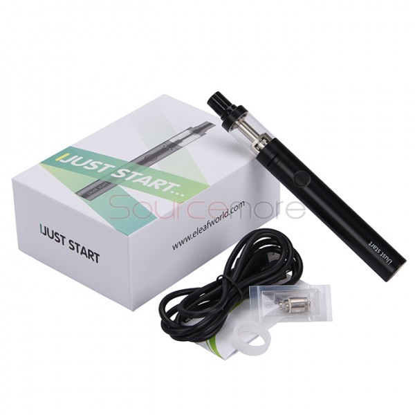Eleaf iJust Start Kit Single Button 1300mah iJust Battery with 2.3ml GS Air 2 Atomizer-Black