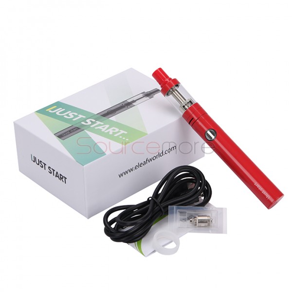 Eleaf iJust Start Kit Single Button 1300mah iJust Battery with 2.3ml GS Air 2 Atomizer-Red