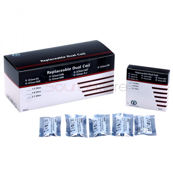 5PCS Innokin iClear 30 Replacement Coil Heads - 1.8ohm