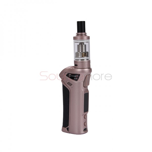 Vaporesso TARGET VTC V2 75W Starter Kit Target 75W VT/VW Single 18650 Box Mod No Spitting Target Tank with cCELL Coil-Golden