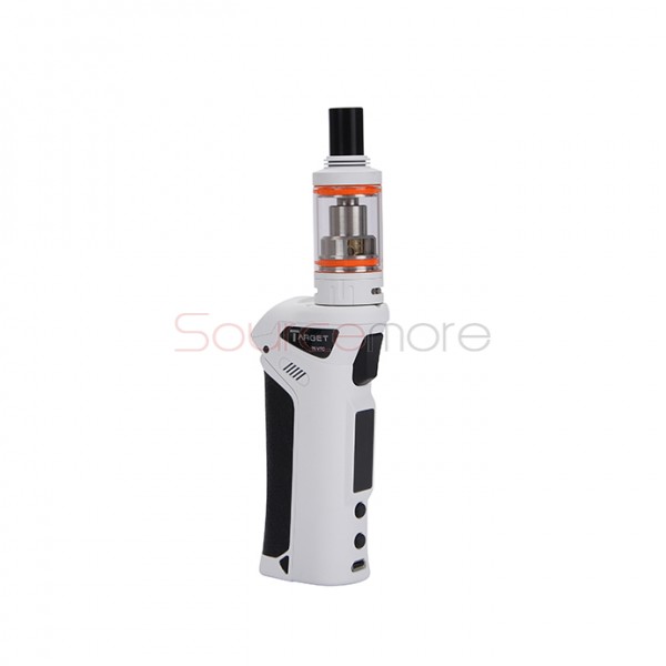 Vaporesso TARGET VTC V2 75W Starter Kit Target 75W VT/VW Single 18650 Box Mod No Spitting Target Tank with cCELL Coil-White