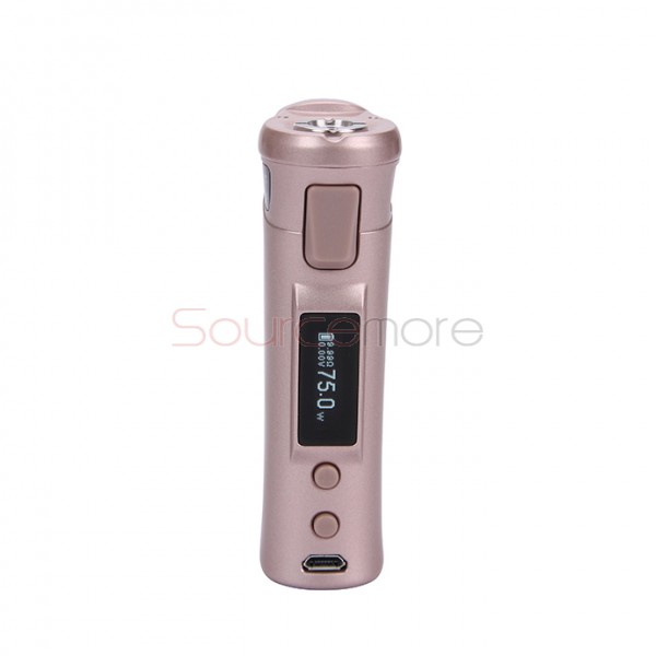 Vaporesso TARGET VTC V2 75W Starter Kit Target 75W VT/VW Single 18650 Box Mod No Spitting Target Tank with cCELL Coil-Golden
