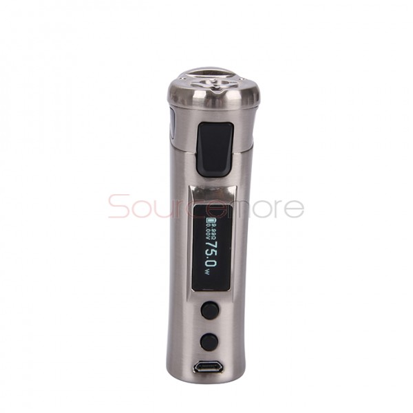 Vaporesso TARGET VTC V2 75W Starter Kit Target 75W VT/VW Single 18650 Box Mod No Spitting Target Tank with cCELL Coil-Stainless Steel