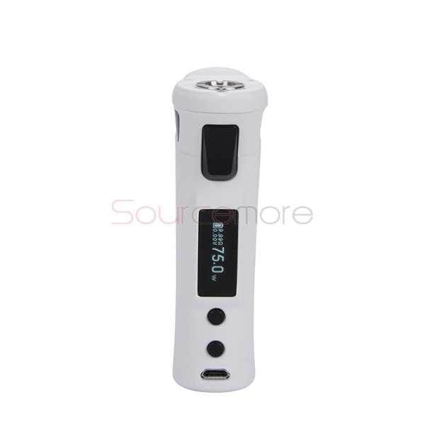 Vaporesso TARGET VTC V2 75W Starter Kit Target 75W VT/VW Single 18650 Box Mod No Spitting Target Tank with cCELL Coil-White