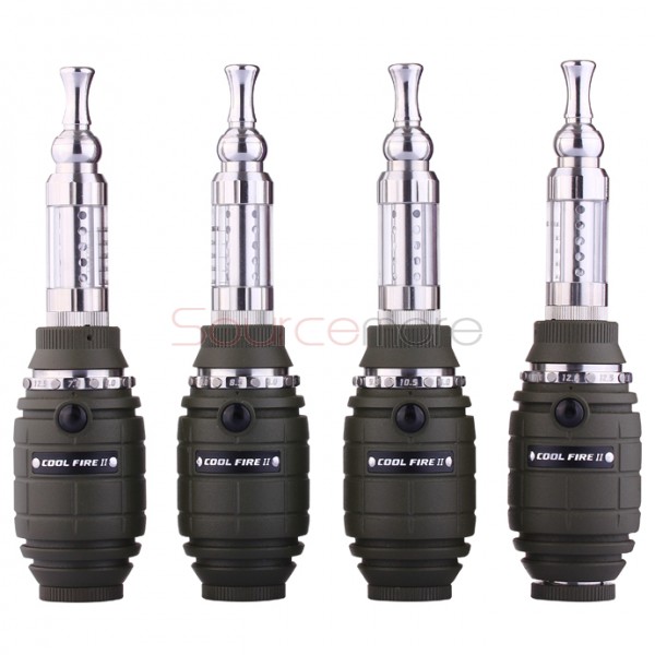Innokin Cool Fire II kit with iClear 30S Clearomizer- green