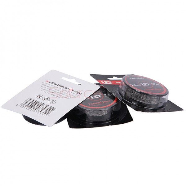 Youde UD Kanthal Wire 28ga 0.3mm Double Twistsed Kanthal Wire -(28ga*2*30FT Double Twisted)