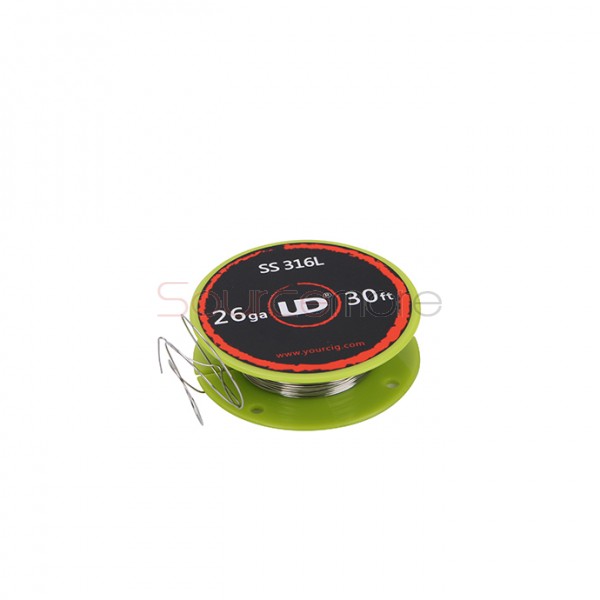 Youde UD 316 Stainless Steel Resistance Wire for Rebuildable Atomizers 26GA 10m