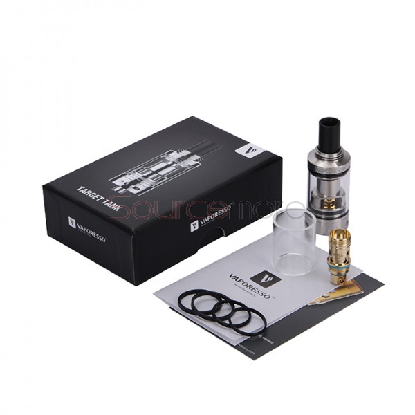 Vaporesso TARGET Tank 3.5ml Liquid Capacity with Ceramic cCELL Coil 510 Thread-Stainless Steel