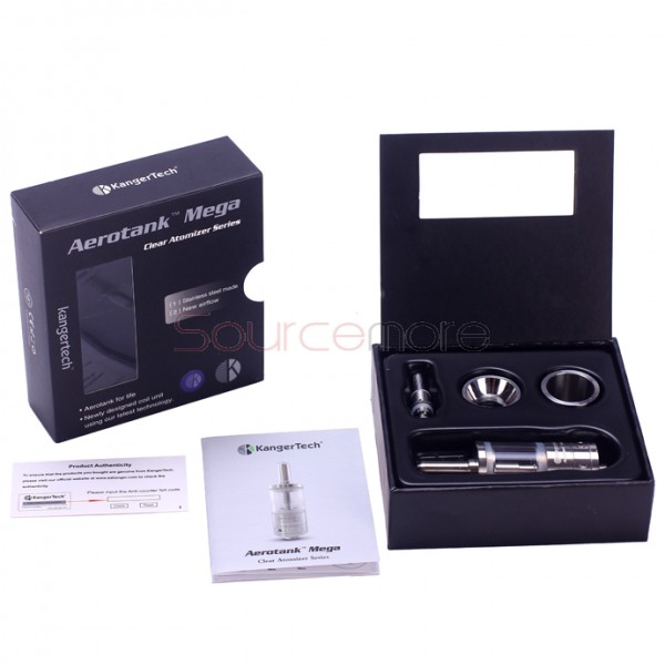 Kanger Aerotank Mega Clearomizer with Huge Capacity 3.8ml-Blue