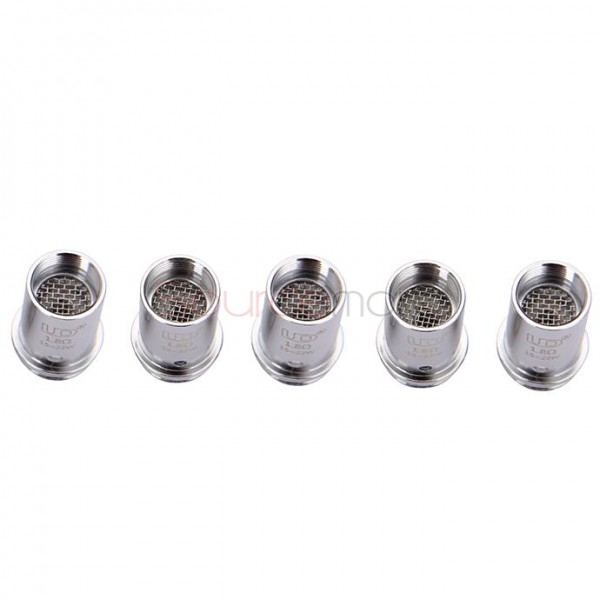 Youde UD Replacement Coil Head for Balrog 70W TC Starter Kit MVOCC Mesh Vertical Organic Cotton Coil Head 5pcs -1.8ohm