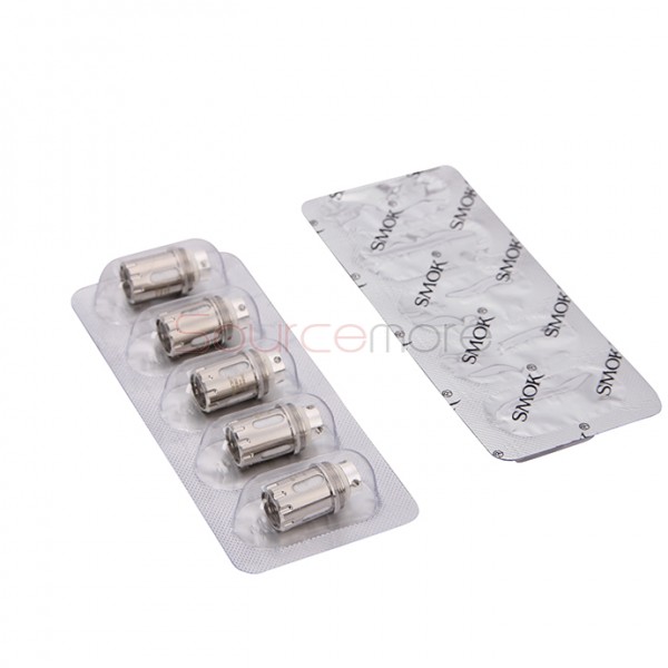 SMOK vaping Edition Replacement Coil Micro MTL Core for TFV4 Series Tanks Patented Mouth-to-Lung Core Single Clapton Coil 5pcs-1.8ohm