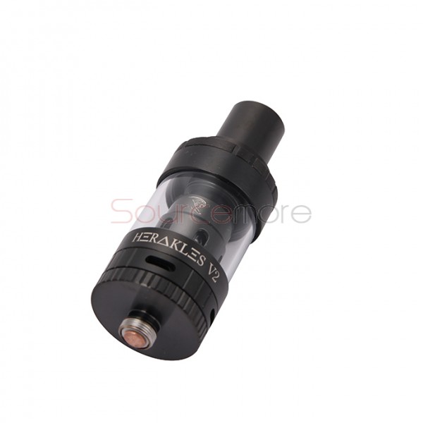  Sense Herakles V2 2.0ml Tank Top Filling Tri Parallel Coil Design 22mm Diameter Atomizer-Black