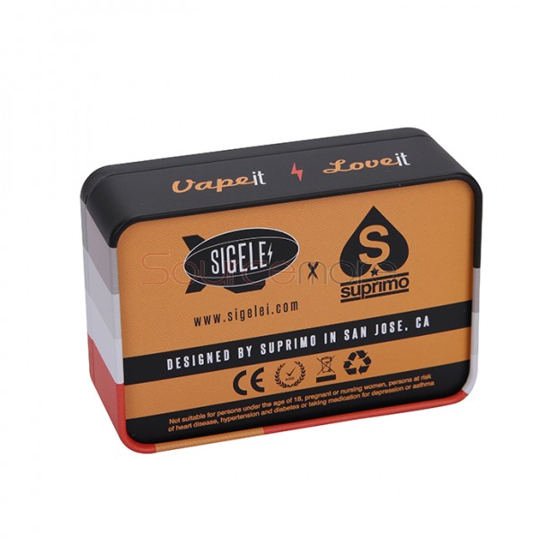 Sigelei Moonshot Top-filled DIY RDTA 2ml Capacity Atomizer with 510 Drip Tip 