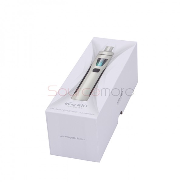 Joyetech eGo ONE AIO Starter Kit 2.0ml Capacity Adjustable Airflow USB Charging All-in-one Kit-Silver