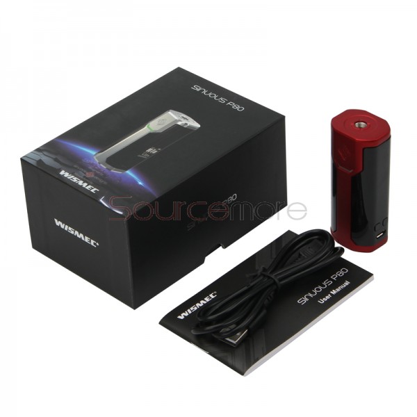 Wismec SINUOUS P80 80W Mod - Red