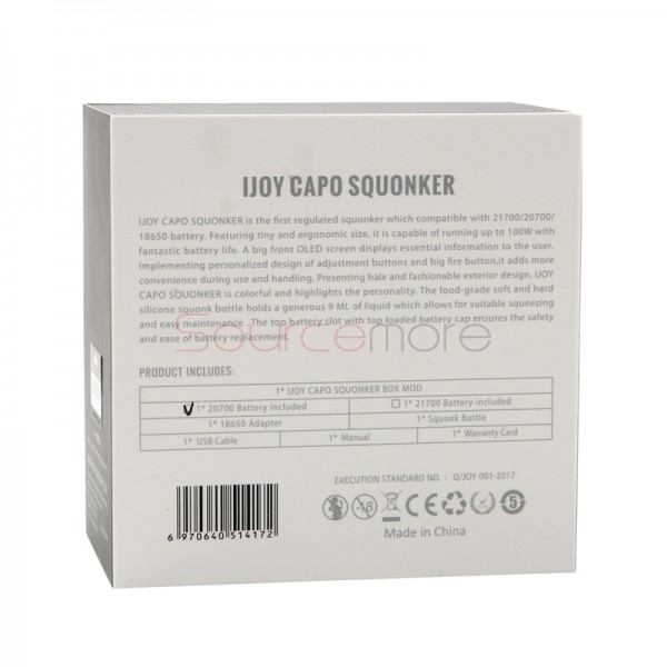 IJOY CAPO Squonker Mod - Black